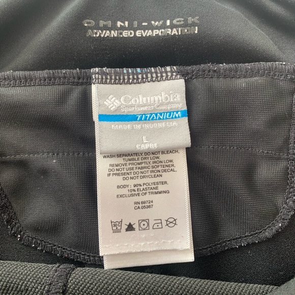 Columbia Titanium Cropped Pants - Picture 2 of 4